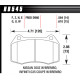 Plăcuțe frână HAWK Performance Hawk Brake Pad DTC-60 (14 mm) HB545G.564 | race-shop.ro