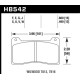 Plăcuțe frână HAWK Performance Plăcuță de frână Hawk DTC-70 HB542U.490 | race-shop.ro