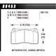Plăcuțe frână HAWK Performance Hawk Brake Pad HPS HB453F.585 | race-shop.ro
