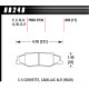 Plăcuțe frână HAWK Performance Plăcuță de frână Hawk DTC-50 HB248V.650 | race-shop.ro