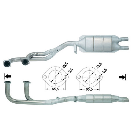 DPF, catalizator model sprecific Catalizator Magnaflow pentru ALFA ROMEO | race-shop.ro