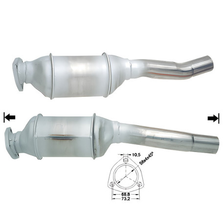 DPF, catalizator model sprecific Catalizator Magnaflow pentru AUDI | race-shop.ro
