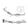 Magnaflow Katalyzátor na AUDI SEAT SKODA VOLKSWAGEN 
