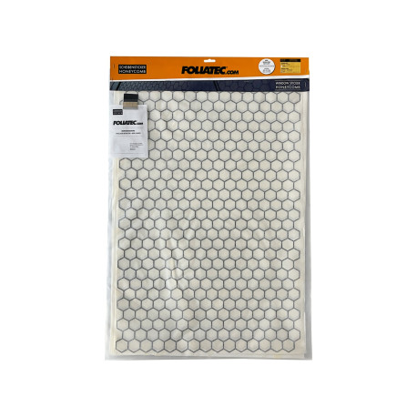 Autocolante Foliatec window sticker HONEYCOMB 75x50cm, black matt | race-shop.ro