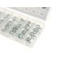 Seturi șaibe, inele O, piulițe Set of stainless steel nuts - 300pcs | race-shop.ro