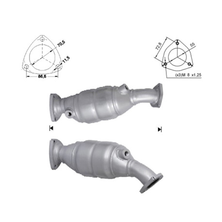 DPF, catalizator model sprecific Catalizator Magnaflow pentru AUDI | race-shop.ro