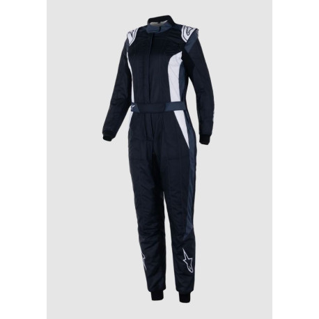 Combinezoane Alpinestars FIA race suit Women Stella GP Pro Comp V2, Black Asphalt/ White | race-shop.ro