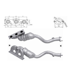 Catalizator Magnaflow pentru BMW