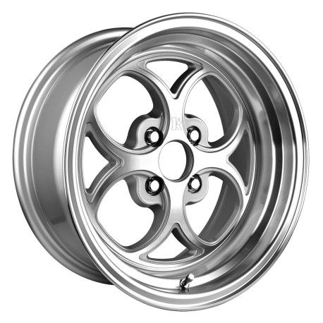 Klutch wheels Klutch SL2 16x8 ET10 4x100 Silver Machined Face | race-shop.ro