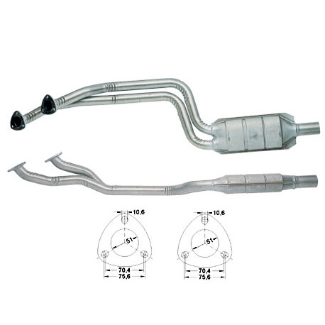 DPF, catalizator model sprecific Catalizator Magnaflow pentru BMW | race-shop.ro