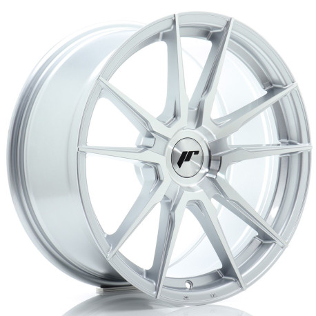 Jante Jantă Japan Racing JR21 18x8,5 ET35 5x114,3 Silver Machined | race-shop.ro
