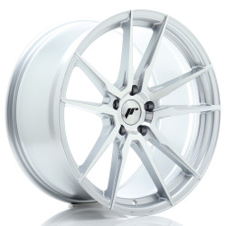 Japan Racing JR21 20x10 ET40 5x112 Silver Machined Face