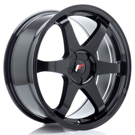 Jante Japan Racing JR3 19x8,5 ET42 5x108 Gloss Black | race-shop.ro