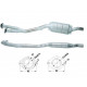 DPF, catalizator model sprecific Catalizator Magnaflow pentru BMW | race-shop.ro