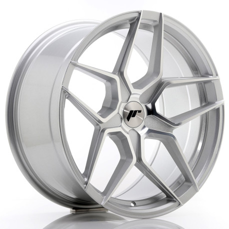 Jante Japan Racing JR34 19x9,5 ET40 5x112 Silver Machined | race-shop.ro