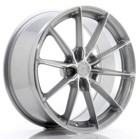 Jante Japan Racing JR37 19x8,5 ET35 5x120 Silver Machined | race-shop.ro