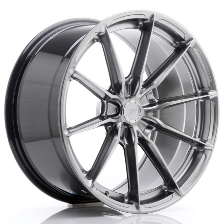 Jante Jantă Japan Racing JR37 19x9,5 ET45 5x112 Hyper Black | race-shop.ro