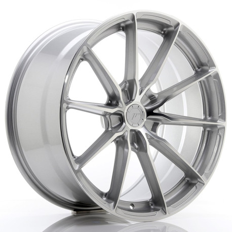 Jante Jantă Japan Racing JR37 20x10 ET45 5x112 Silver Machined | race-shop.ro
