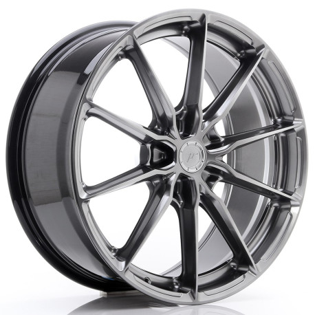 Jante Japan Racing JR37 20x8,5 ET25 5x112 Hyper Black | race-shop.ro