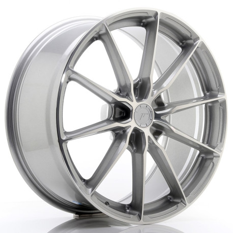 Jante Jantă Japan Racing JR37 20x9 ET20 5x120 Silver Machined | race-shop.ro