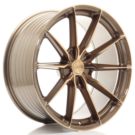 Jante Jantă Japan Racing JR37 21x10,5 ET38 5x112 Platinum Bronze | race-shop.ro