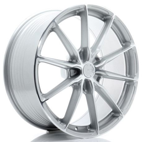 Jante Jantă Japan Racing JR37 21x9,5 ET22 5x112 Silver Machined | race-shop.ro