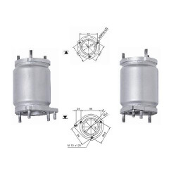 Catalizator Magnaflow pentru CHEVROLET OPEL