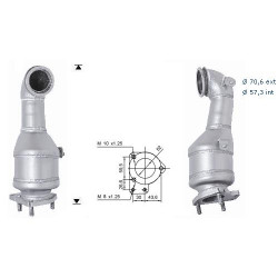 Catalizator Magnaflow pentru CHEVROLET CHEVROLET