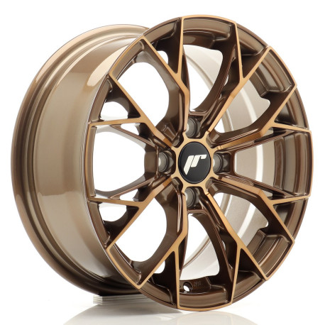 Jante Jantă Japan Racing JR49 15x6,5 ET35 4x100 Platinum Bronze | race-shop.ro