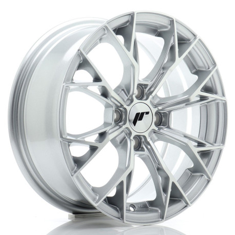 Jante Jantă Japan Racing JR49 15x6,5 ET35 4x100 Silver Machined Face | race-shop.ro