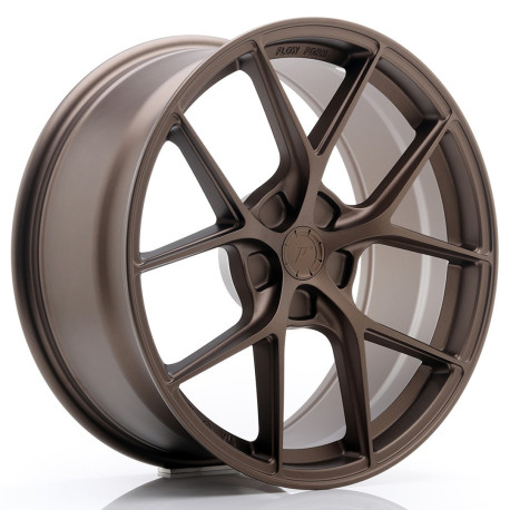 Jante Japan Racing SL01 19x8 ET30 5x112 Matt Bronze | race-shop.ro