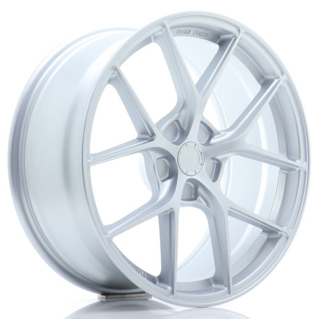 Jante Japan Racing SL01 19x8 ET36 5x112 Matt Silver | race-shop.ro