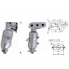 Magnaflow Katalyzátor na CITROËN PEUGEOT TOYOTA 