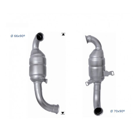DPF, catalizator model sprecific Catalizator Magnaflow pentru CITROËN FIAT PEUGEOT | race-shop.ro