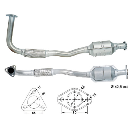 DPF, catalizator model sprecific Catalizator Magnaflow pentru DAEWOO | race-shop.ro