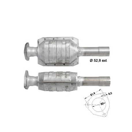 DPF, catalizator model sprecific Catalizator Magnaflow pentru FIAT | race-shop.ro