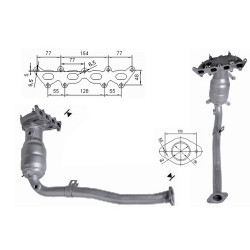 Catalizator Magnaflow pentru FIAT