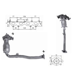 Catalizator Magnaflow pentru FIAT