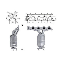 Catalizator Magnaflow pentru FIAT