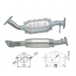 Catalizator Magnaflow pentru FORD