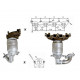 DPF, catalizator model sprecific Catalizator Magnaflow pentru FORD | race-shop.ro