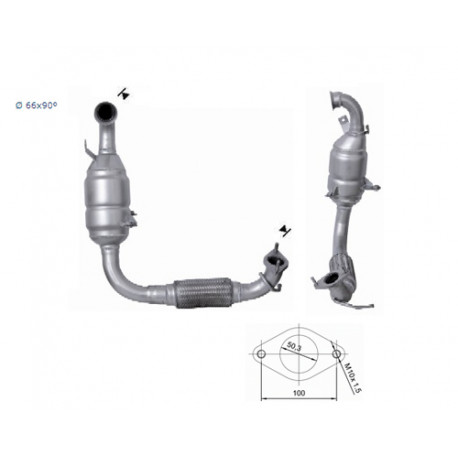 DPF, catalizator model sprecific Catalizator Magnaflow pentru FORD FORD | race-shop.ro