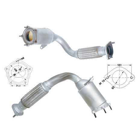 DPF, catalizator model sprecific Catalizator Magnaflow pentru FORD | race-shop.ro