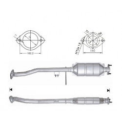 Catalizator Magnaflow pentru FORD