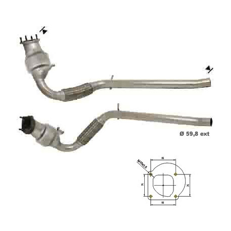 DPF, catalizator model sprecific Catalizator Magnaflow pentru FORD | race-shop.ro