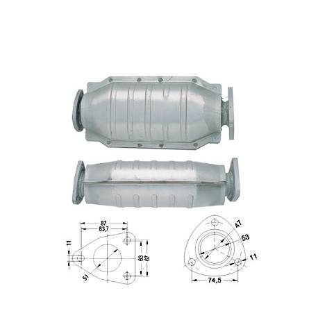 DPF, catalizator model sprecific Catalizator Magnaflow pentru HONDA | race-shop.ro