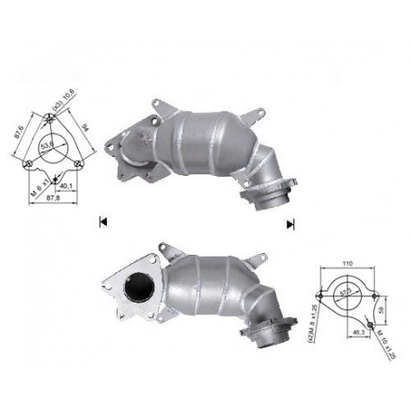 DPF, catalizator model sprecific Catalizator Magnaflow pentru HONDA | race-shop.ro