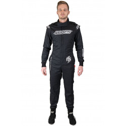 Combinezon RACES EVO II Clubman Negru AMBALAJ DESCHIS