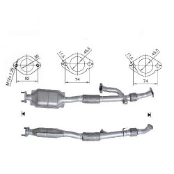 Catalizator Magnaflow pentru HYUNDAI