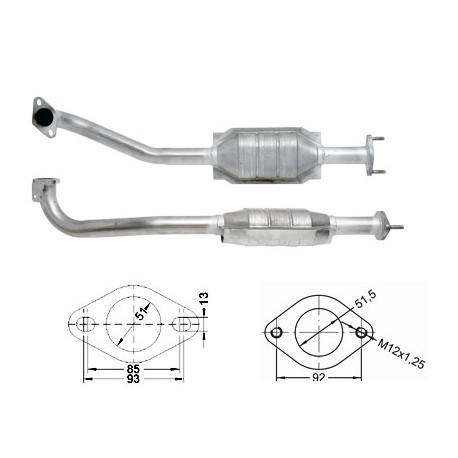 DPF, catalizator model sprecific Catalizator Magnaflow pentru HYUNDAI | race-shop.ro